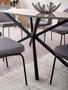 Hanah Home Aura - 3011 Mesa de comedor Moca claro